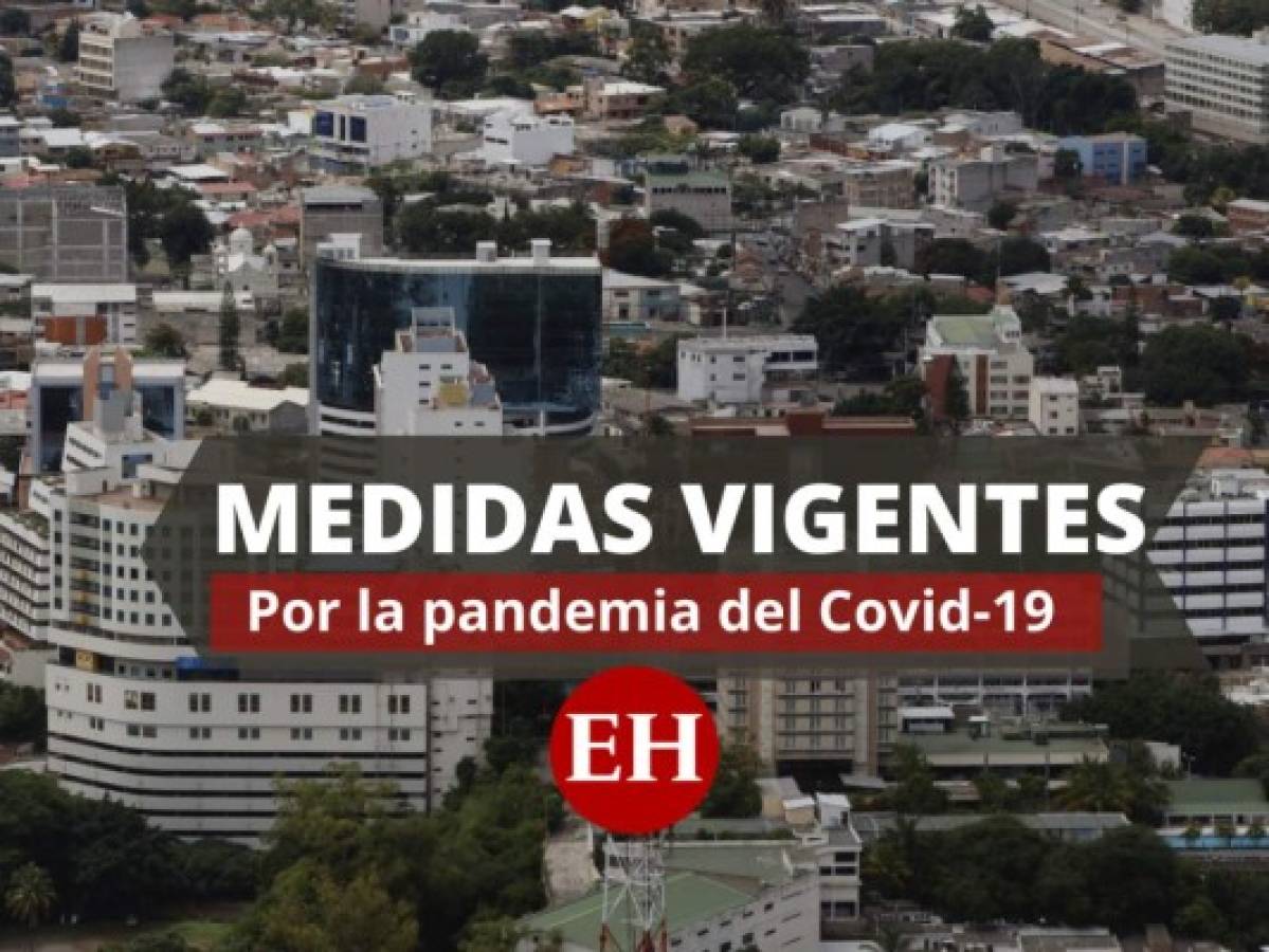 Las nuevas medidas vigentes en Honduras del 14 al 20 de septiembre