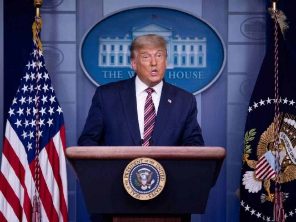 Cadenas de TV estadounidenses cortan discurso de Trump para evitar desinformación  