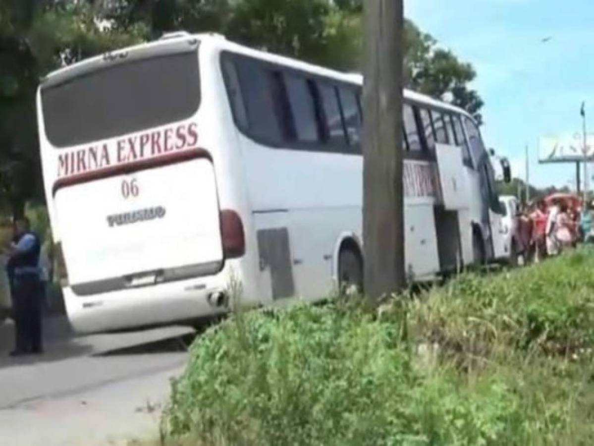 Niña de ocho años muere atropellada por autobús en La Ceiba