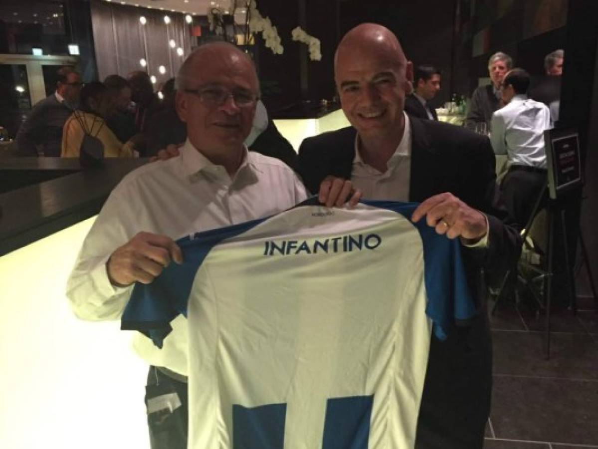 Las promesas con las que Infantino convenció a Uncaf ¡ahora cumplile a Honduras!