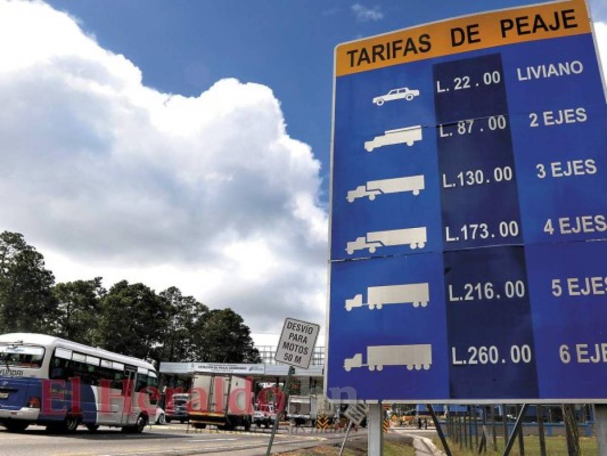 Honduras: ¿Cuánto recaudan en los peajes de los vueltos que no reclaman los conductores?