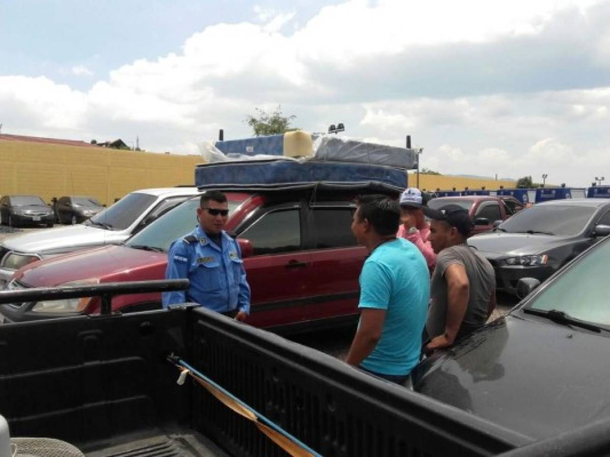 Honduras: Efectivos de la Policía de Fronteras llegan a instalaciones de la DPI