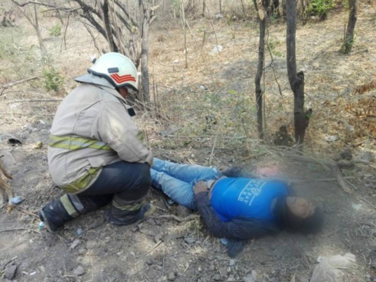 El occiso era trabajador de la empresa LGB de Honduras. Foto Yamil Maradiaga