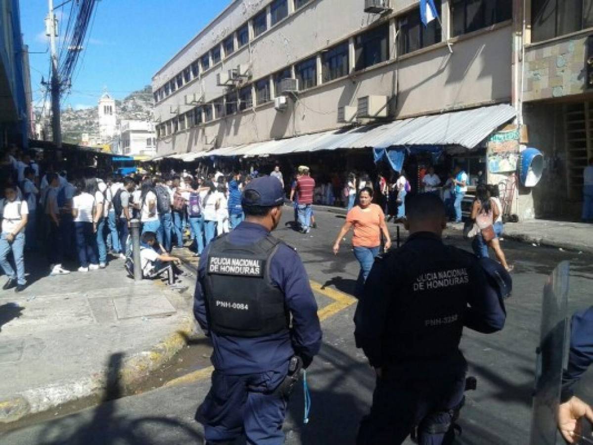 Nueva protesta estudiantil en capital hondureña