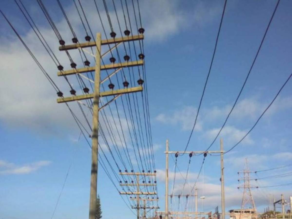 Zonas de Tegucigalpa y Comayagüela que no tendrán energía eléctrica el lunes 1 de julio