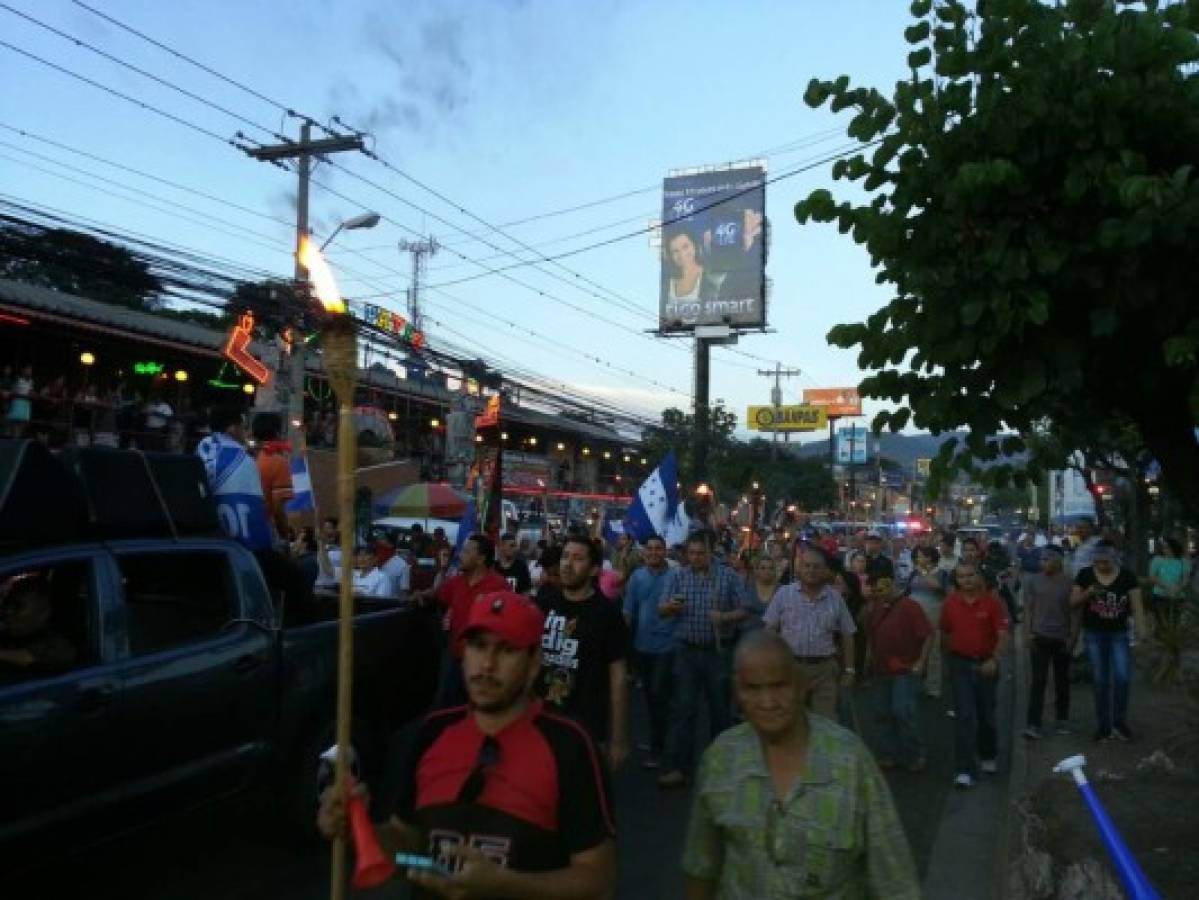 Honduras: Viernes de marchas en la capital