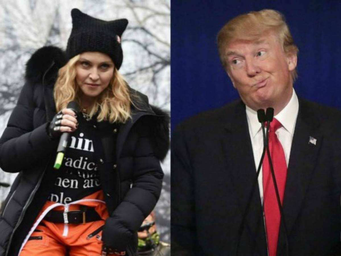 Donald Trump arremete contra la cantante Madonna y la llama 'asquerosa'