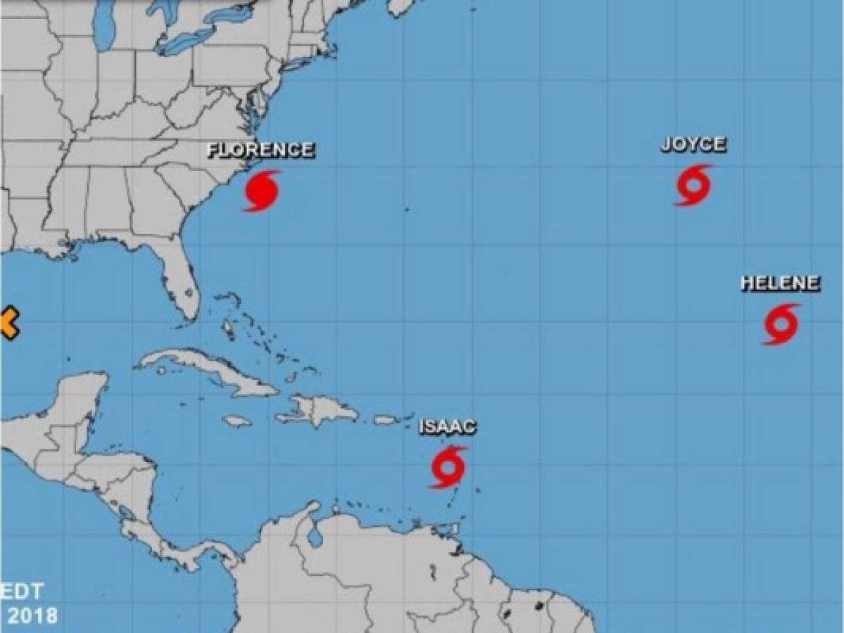 Tormenta tropical Isaac, que apunta a Honduras, no representa ningún peligro