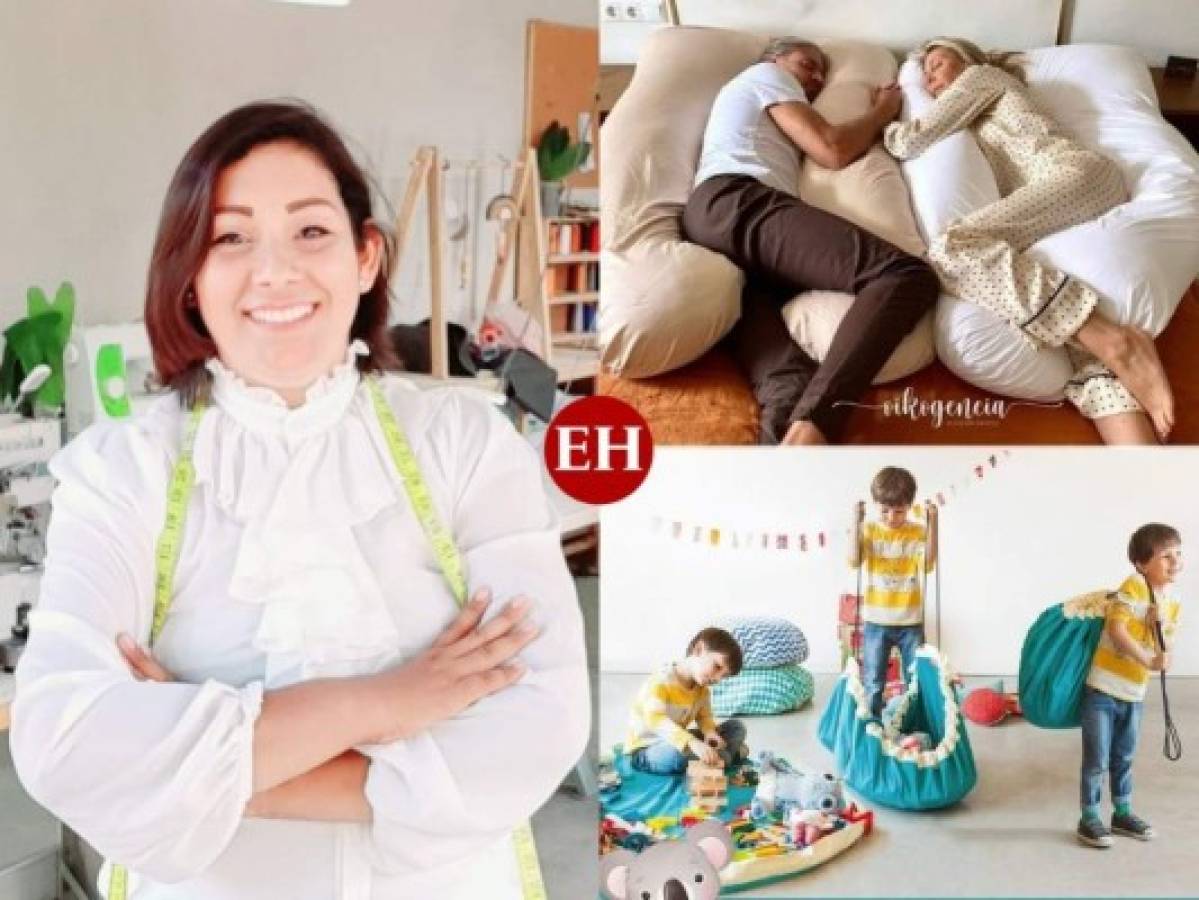 Daniela Sánchez, la sampedrana que se inspira en la maternidad para crear ingeniosos diseños