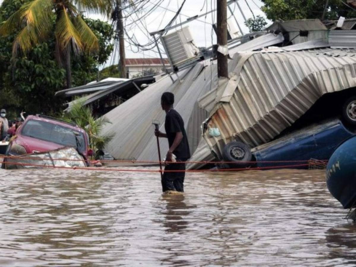 ¿Cuánta lluvia dejaron Eta y Iota en los municipios del valle de Sula?