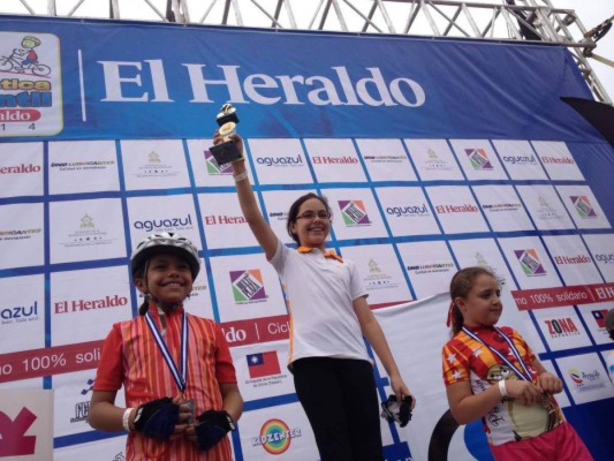 II Vuelta Ciclística Infantil: Ganadores y sus tiempos