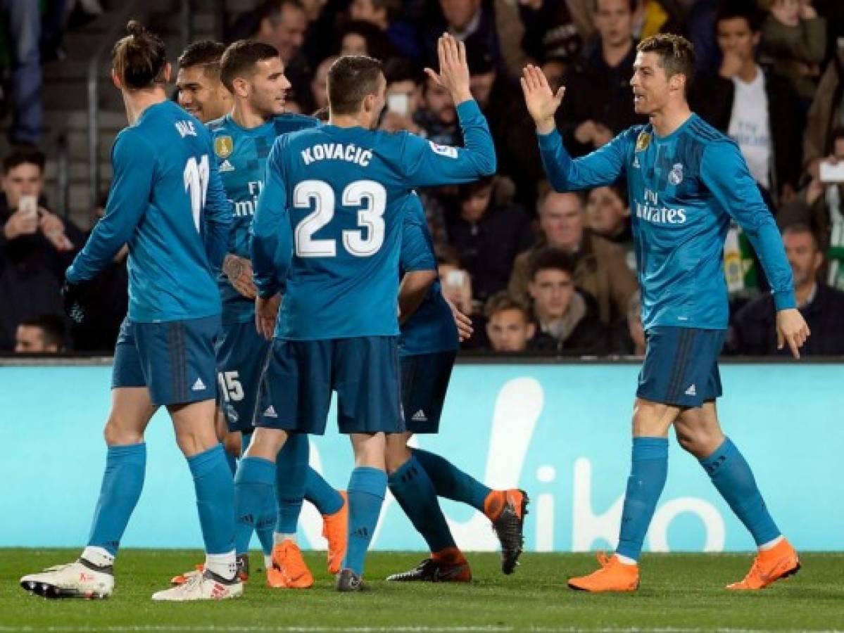 El Real Madrid se pone al día en la Liga