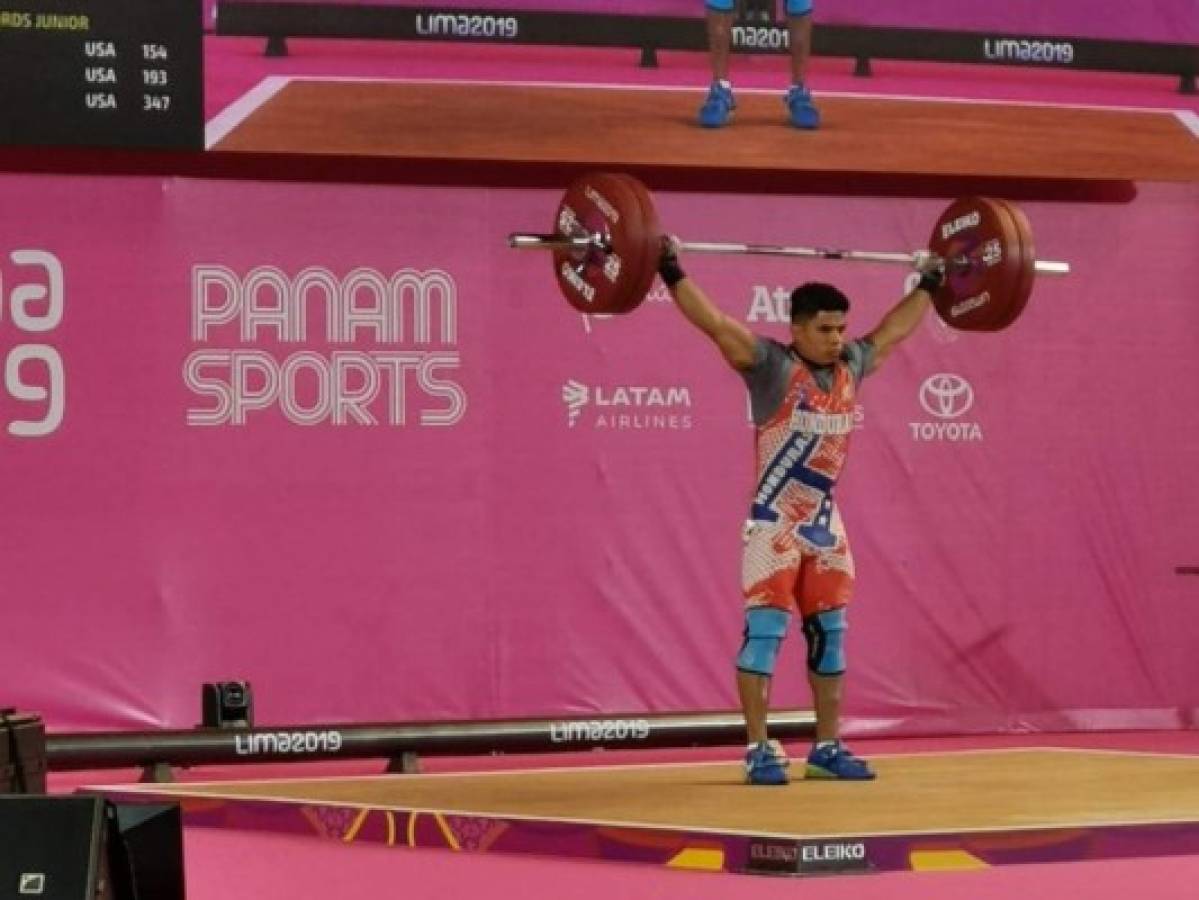 Jorge Hernández primer lugar en campeonatos virtuales de levantamiento de pesas