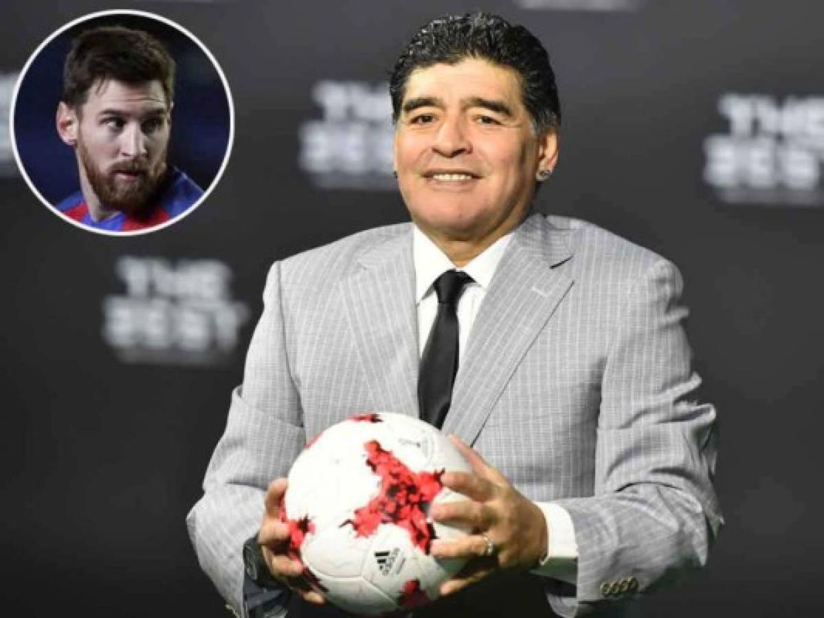 Diego Maradona se molestó porque FIFA suspendió el castigo a Lionel Messi