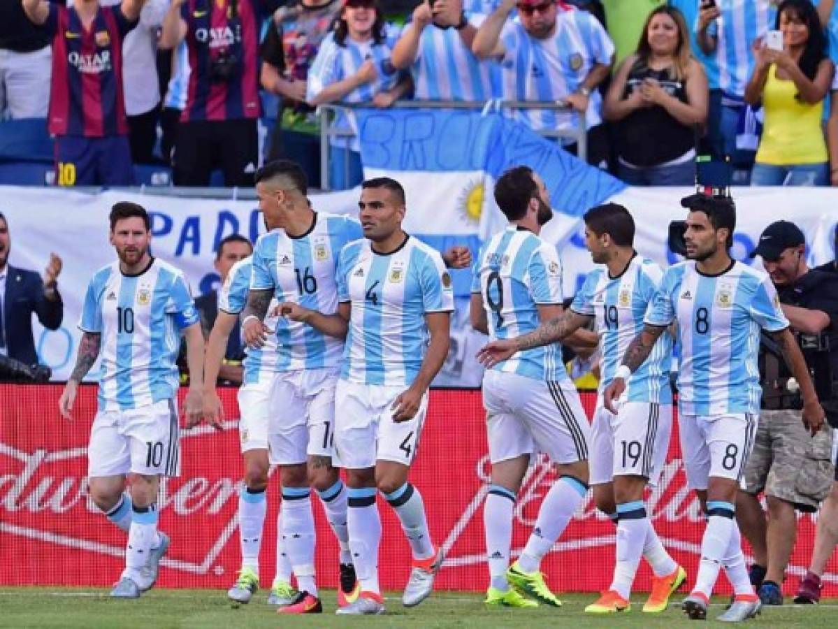 Argentina venció 4-1 a Venezuela y pasa a semifinal