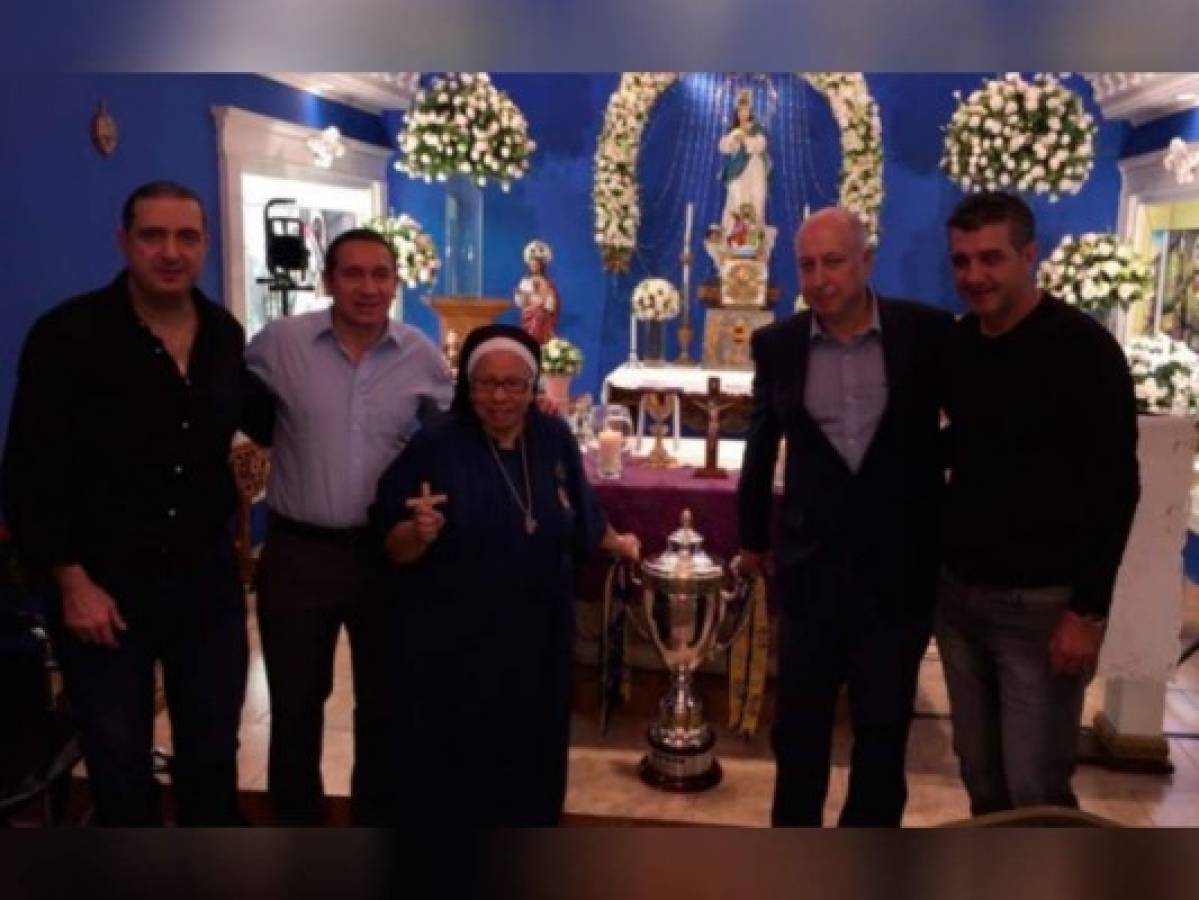 Motagua de luto por la muerte de Sor María Rosa, su fiel aficionada