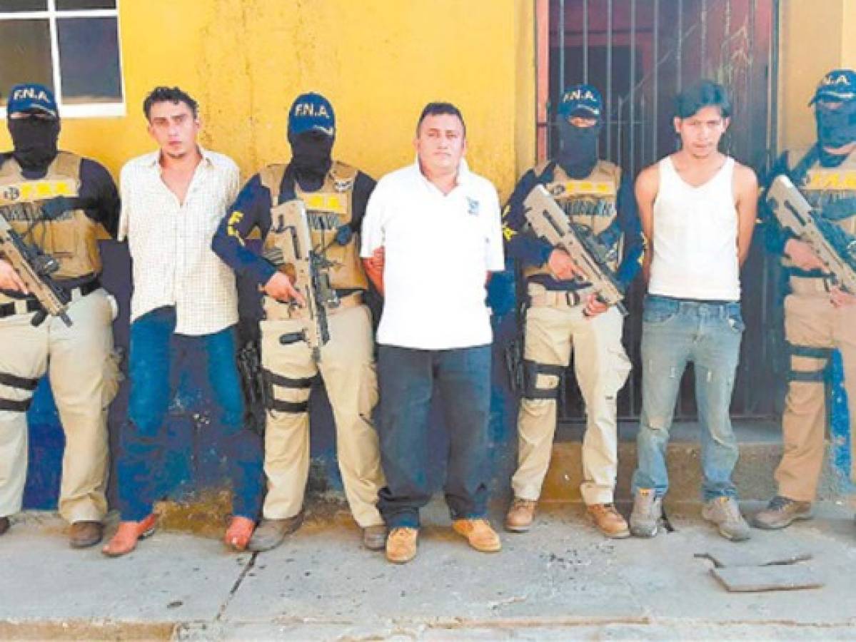 Capturan a tres extorsionadores en Choluteca