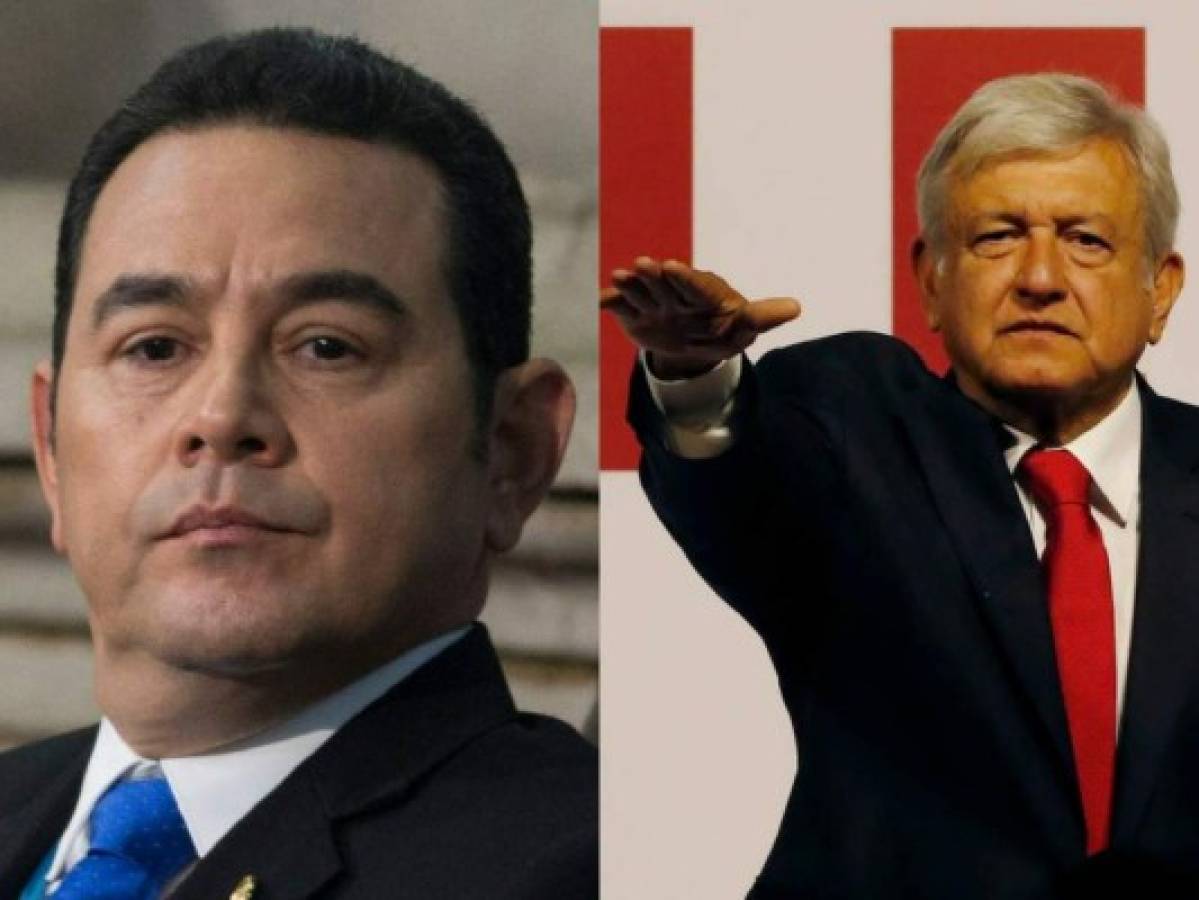 Jimmy Morales se reunirá con el presidente electo de México, Andrés Manuel López Obrador