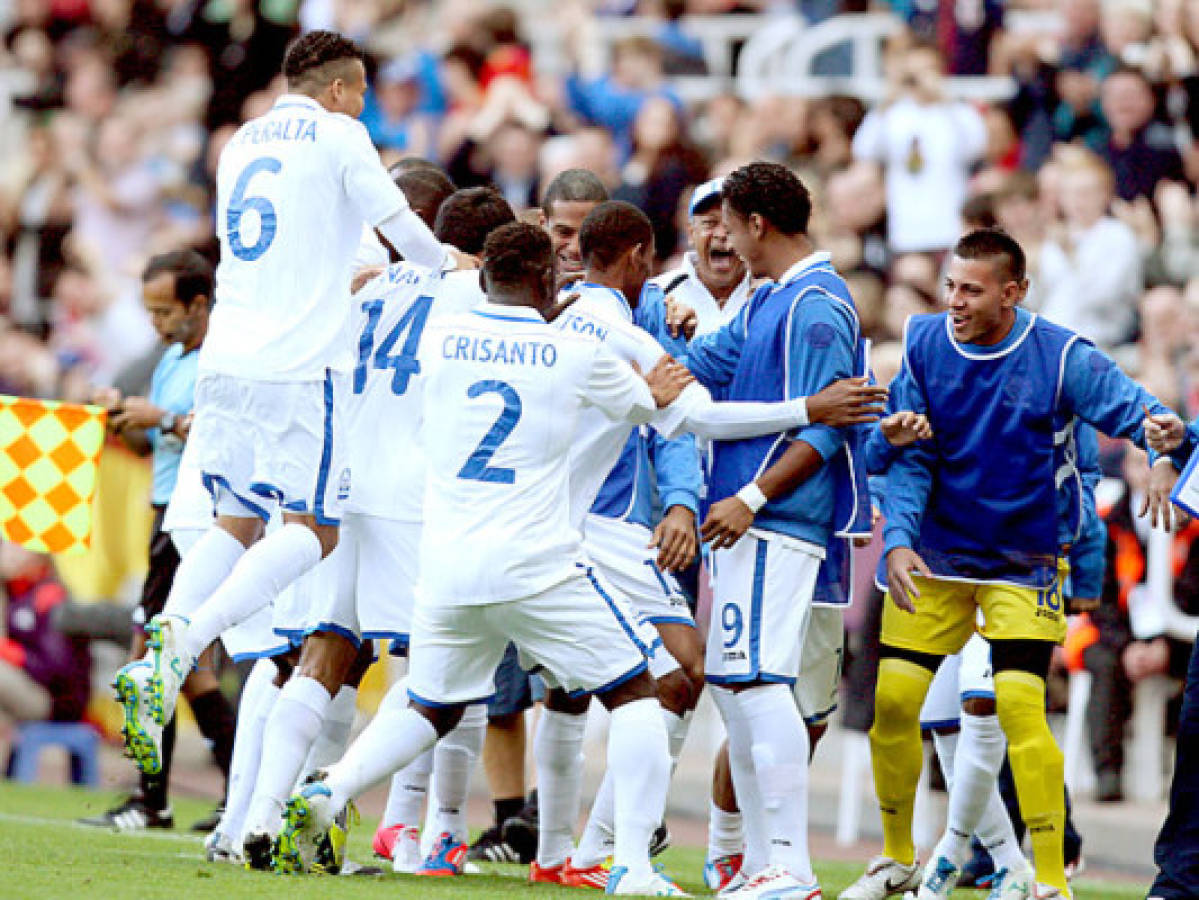 Honduras puso en aprietos a Brasil en cuartos de final de Londres 2012