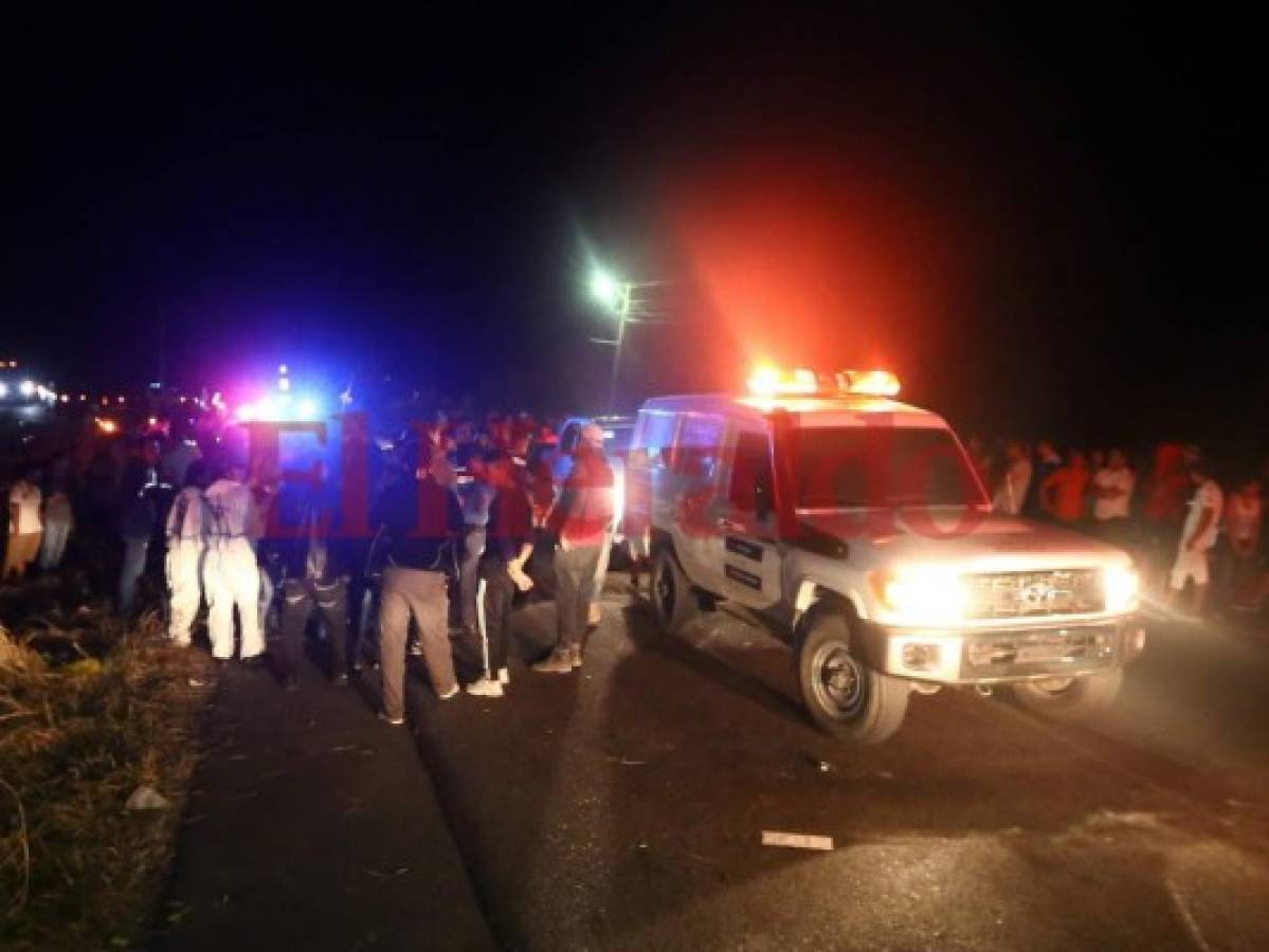 Choque entre motocicletas deja tres personas muertas en la zona oriental de Honduras