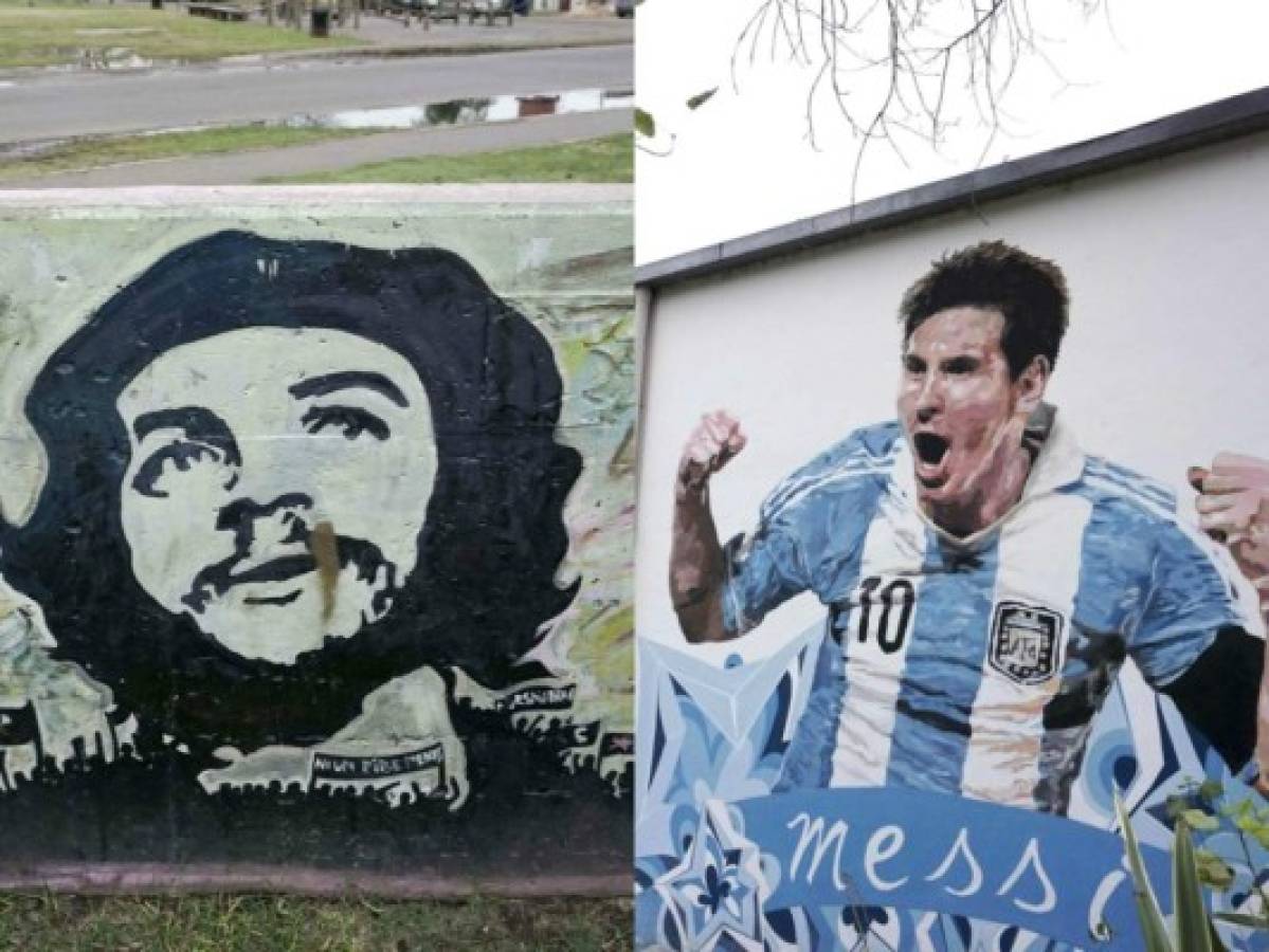 El Che y Messi: dos celebridades mundiales que nacieron en Rosario, Argentina