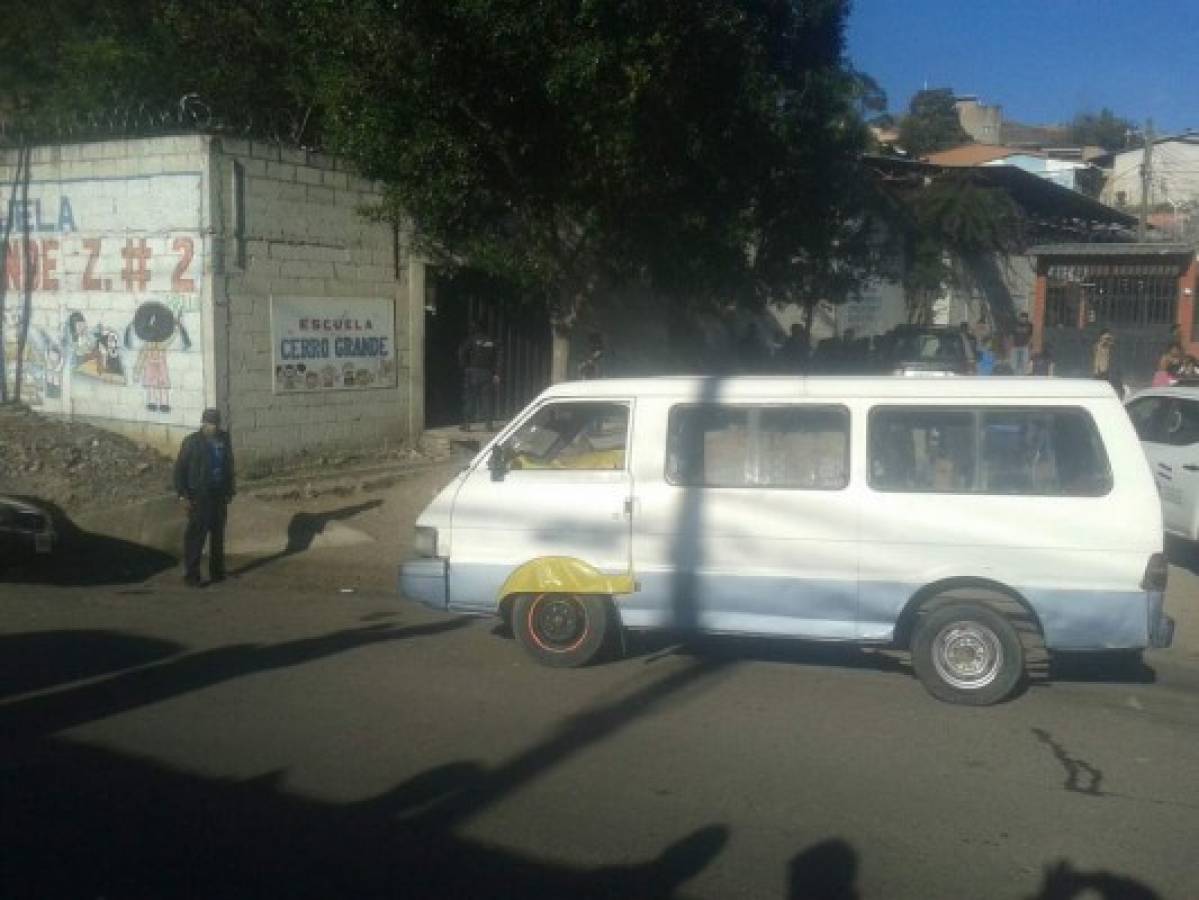 Honduras: Asesinan a conductor de microbús escolar en la colonia Cerro Grande