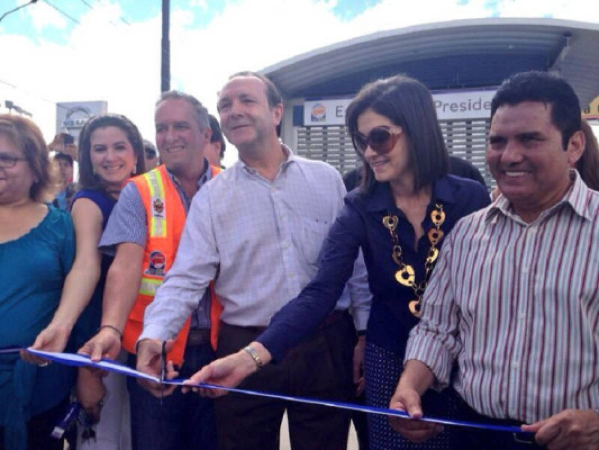 Tegucigalpa: Inauguran primera etapa de Trans450