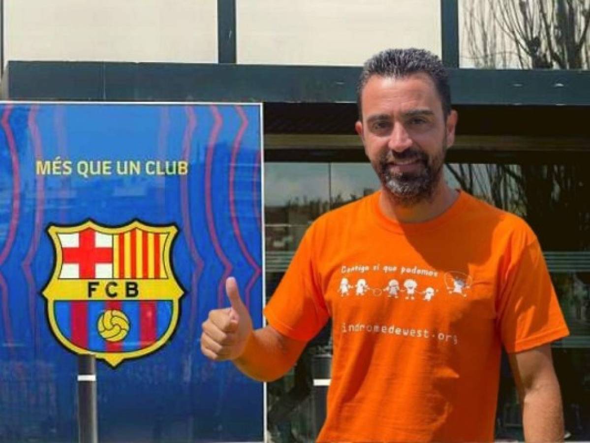 Directivos del Barcelona viajaron a Qatar para convencer a Xavi Hernández