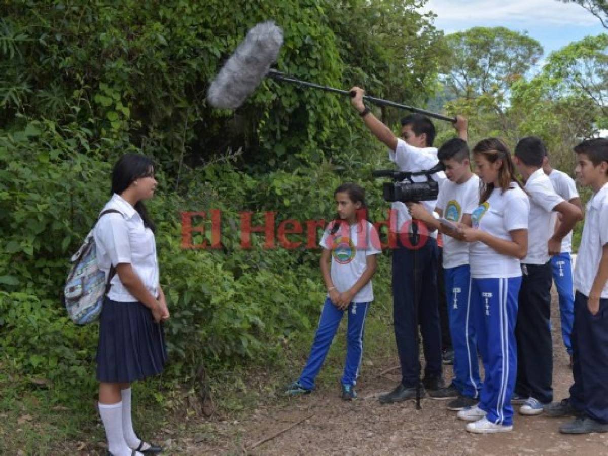 Niños cineastas de Lempira protagonizan exitoso festival