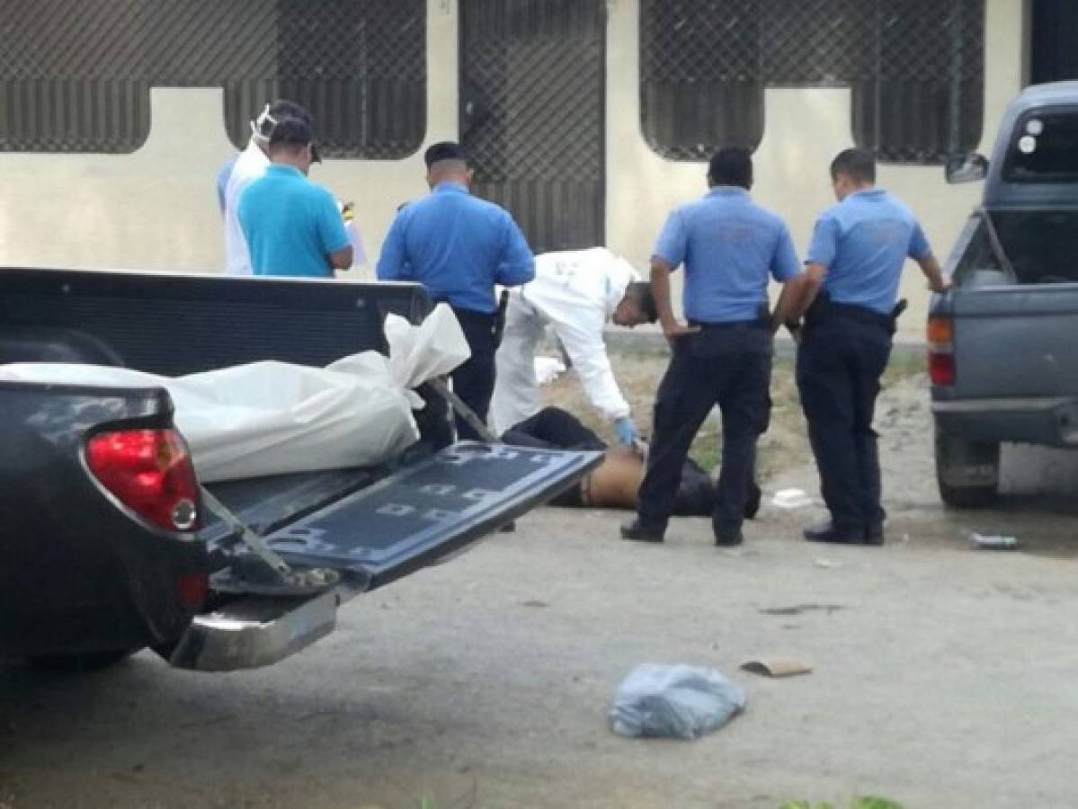 De varios disparos matan a dos hombres en la colonia El Zarzal de Danlí