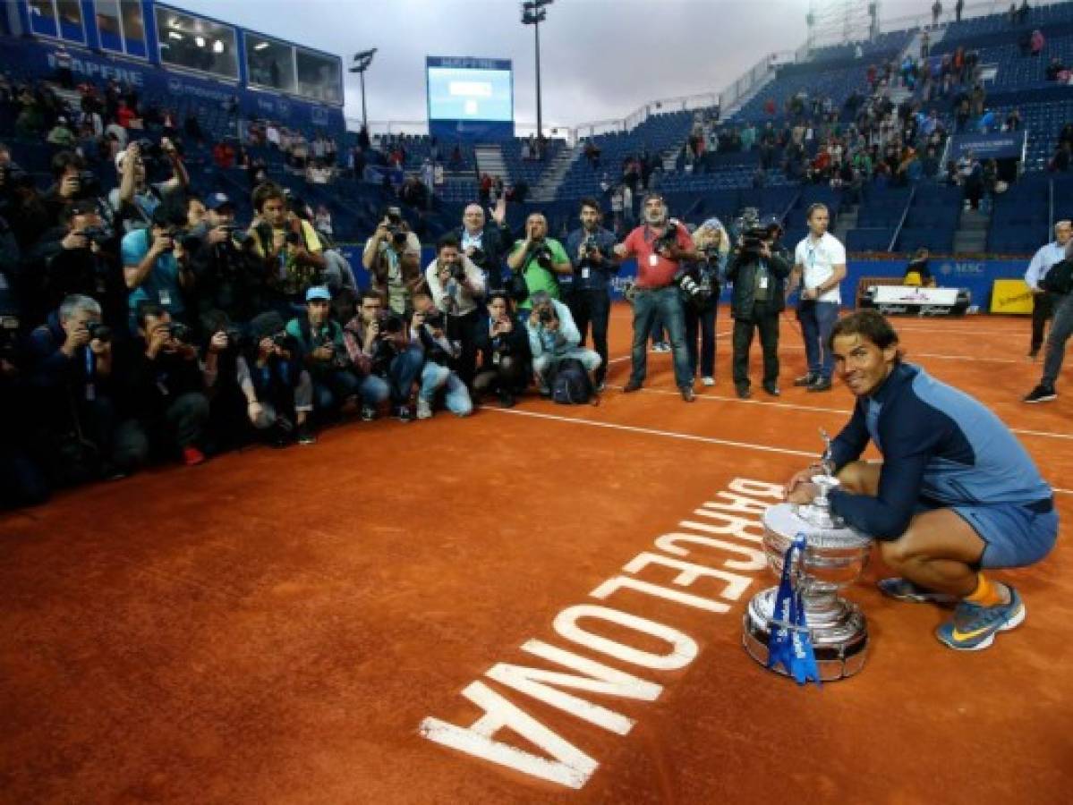 Nadal se consagra 'conde' de Barcelona e iguala récord de Guillermo Vilas Vilas