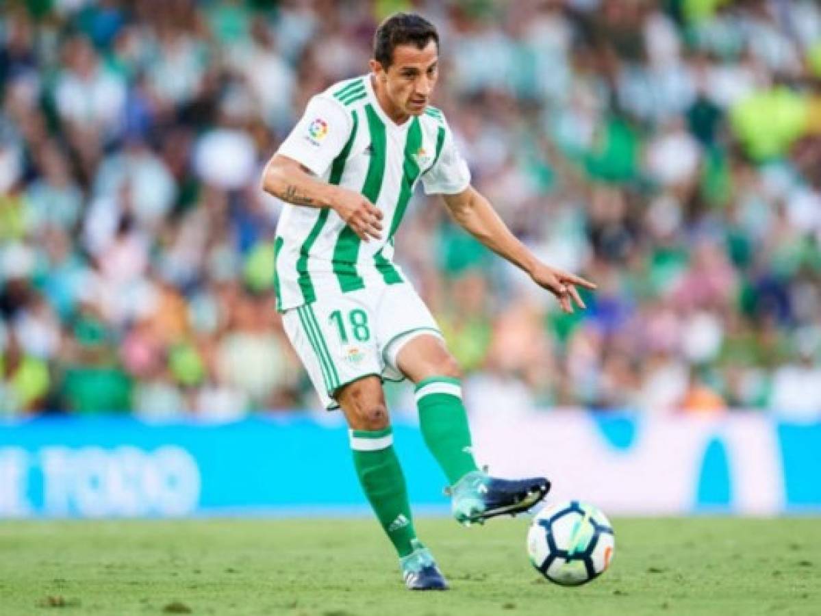 Andrés Guardado fue parte del triunfo del Betis ante el Getafe Club de Fútbol‬