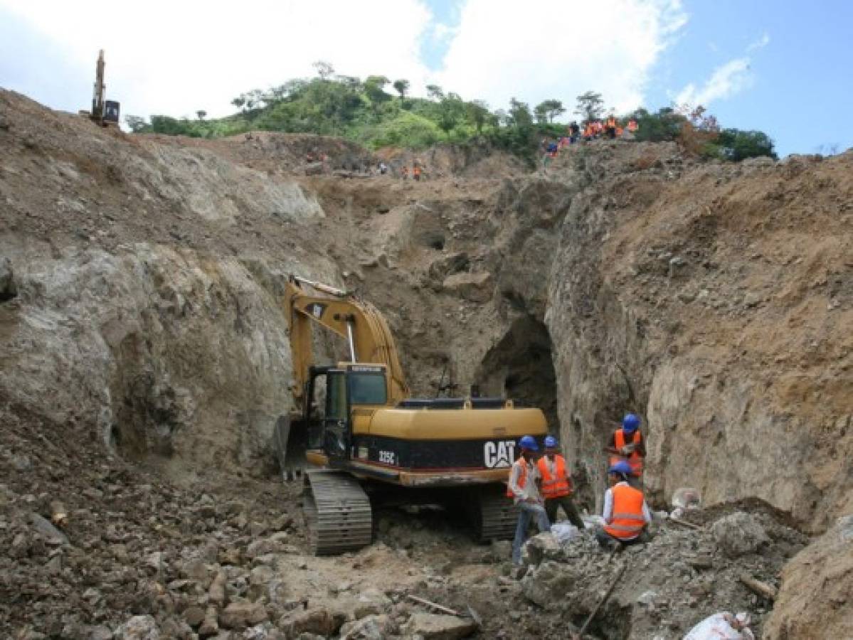 Siguen trabajando en mina Cuculmeca de Choluteca