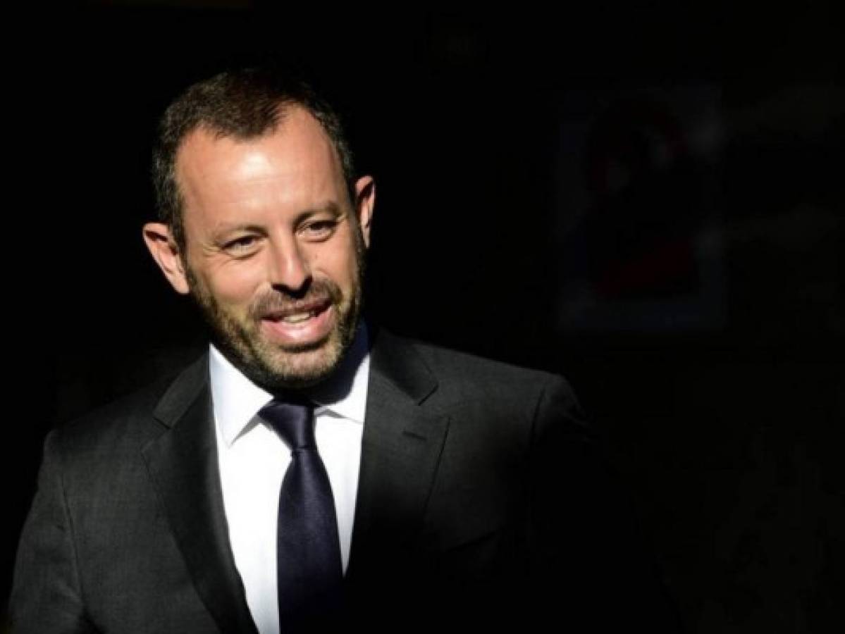 Fianza de 78,6 millones de euros para expresidente del Barça Sandro Rosell