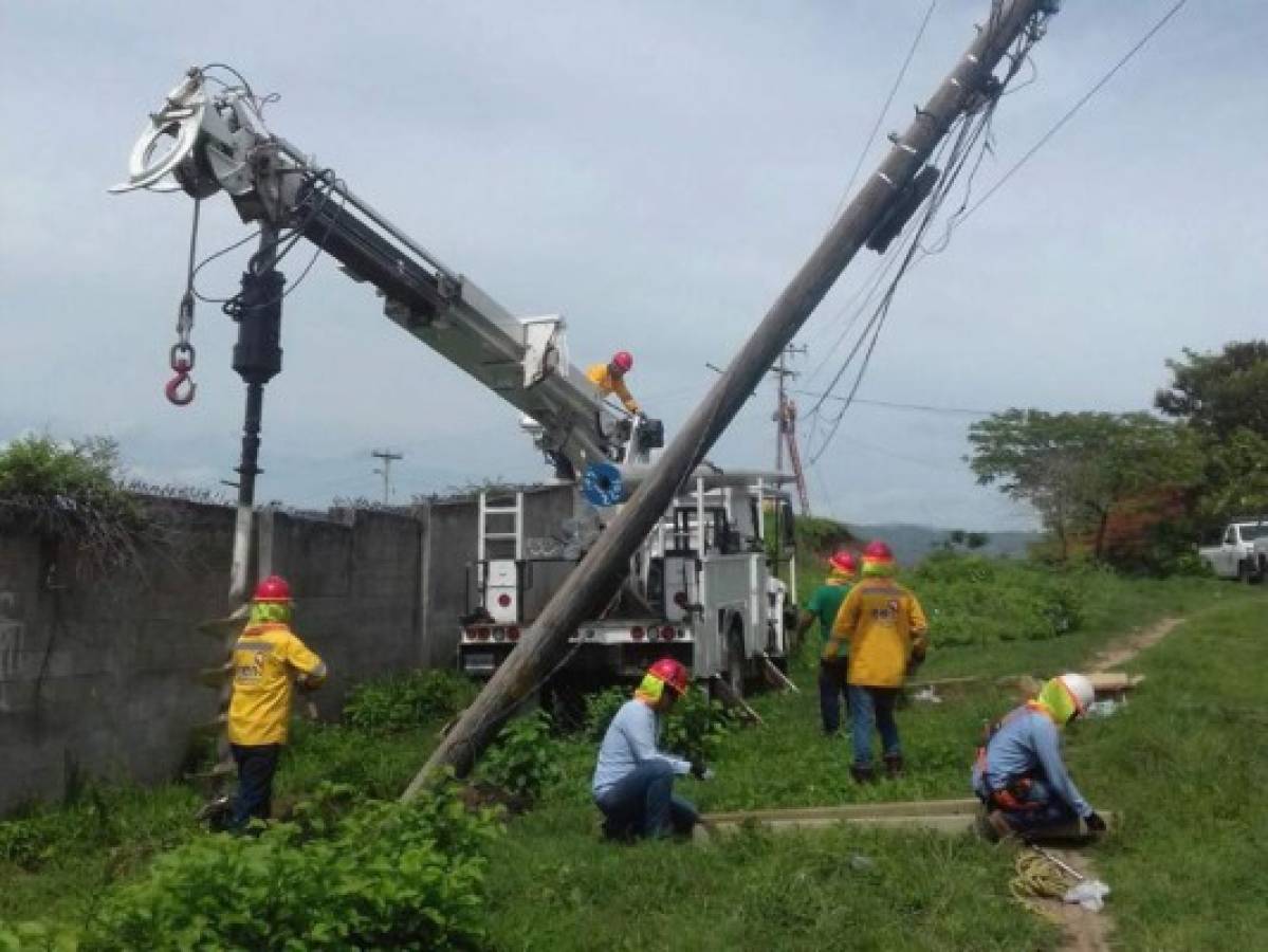 Continúan las mejoras al circuito de distribución eléctrica más largo de Honduras