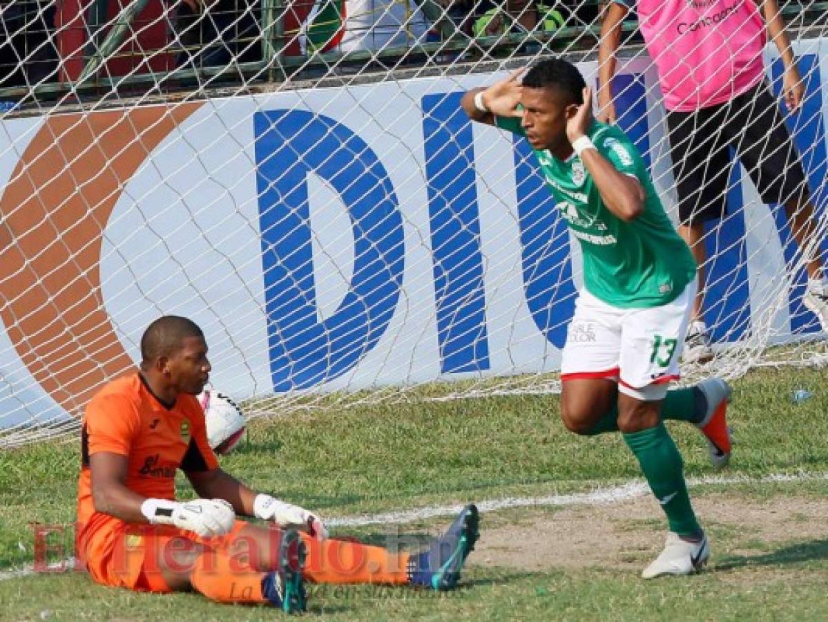 Un ángel le da el empate 2-2 a Real España ante el Marathón