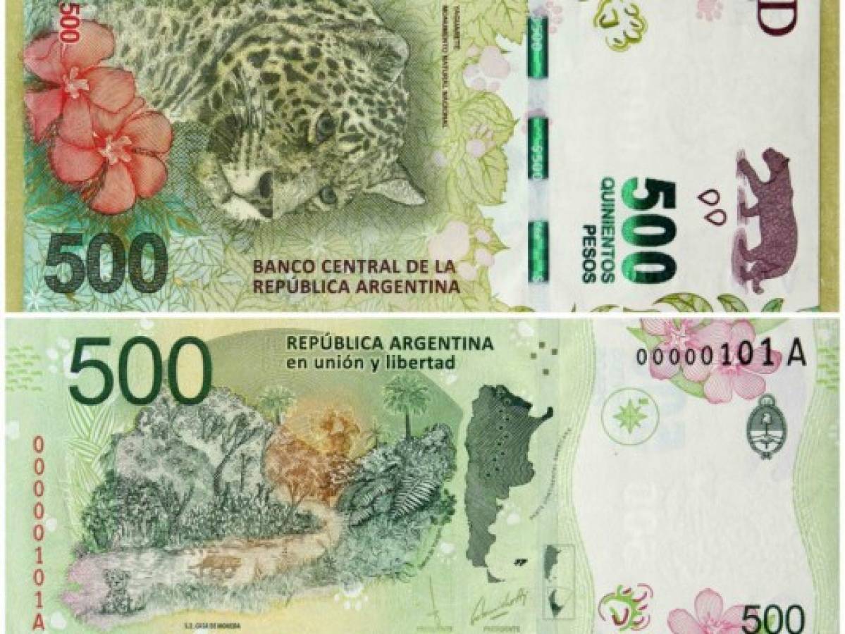 Argentina presenta nuevo billete de quinientos pesos