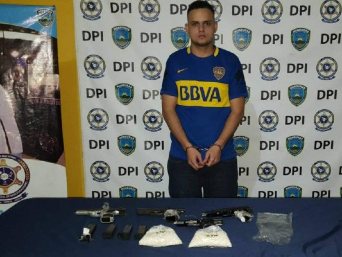 Capturan a miembro de la MS-13 con 5,000 piedras de crack en El Progreso