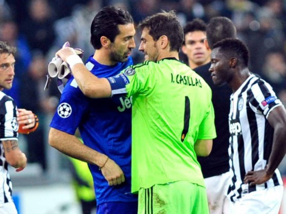 Casillas y Buffon se vuelven a encontrar, ahora por la Champions League