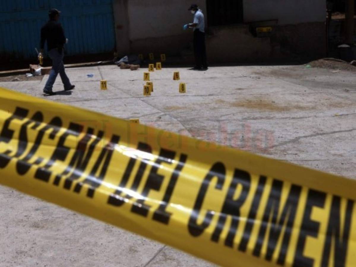 Tasa de homicidios se reduce en 7 puntos en Distrito Central y San Pedro Sula