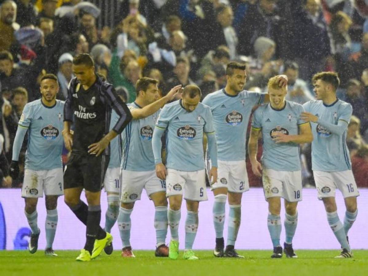 El Celta empató 2-2 ante Real Madrid y lo elimina de la Copa del Rey