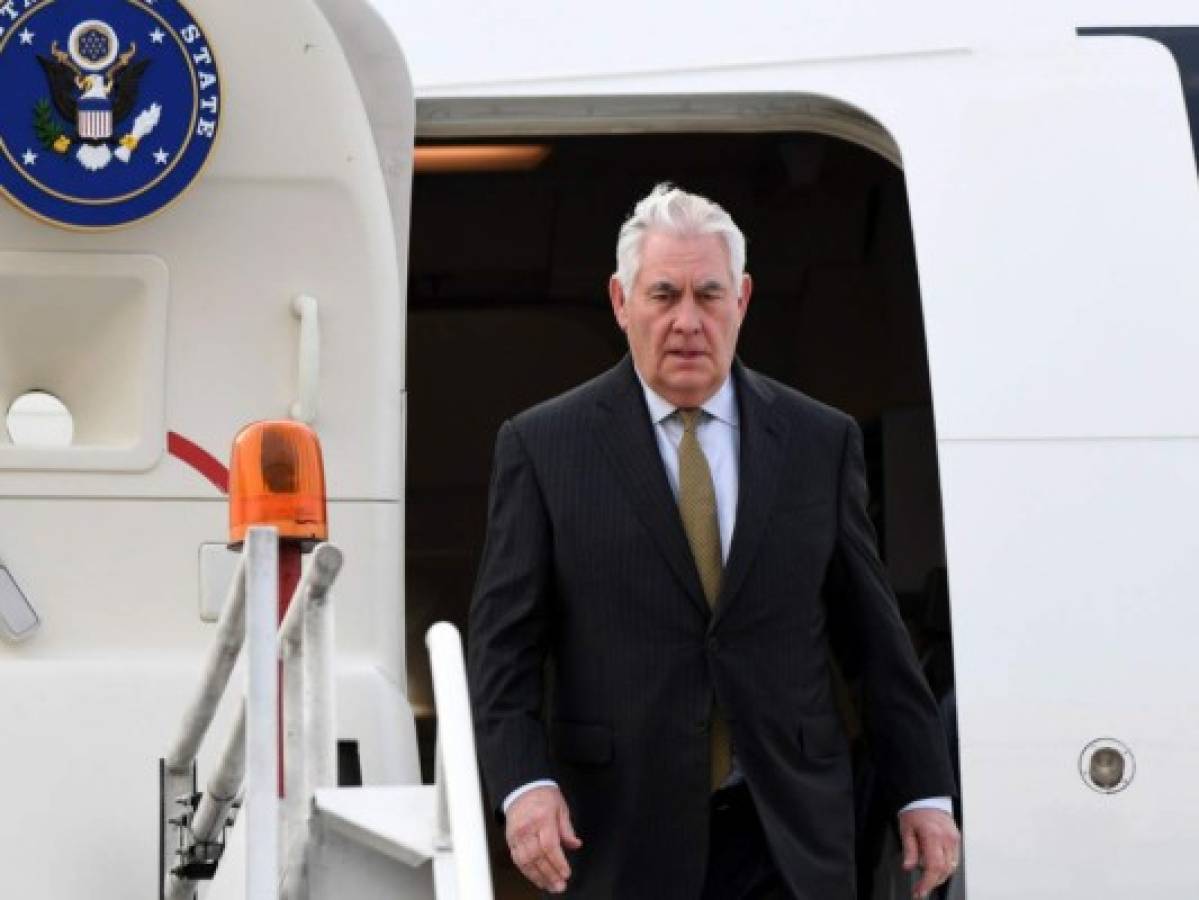 México es una dura etapa en la gira latinoamericana de Rex Tillerson