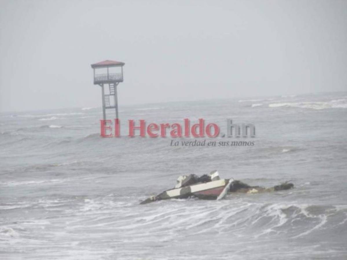 Alerta verde para Valle y Choluteca por 48 horas por oleaje alterado