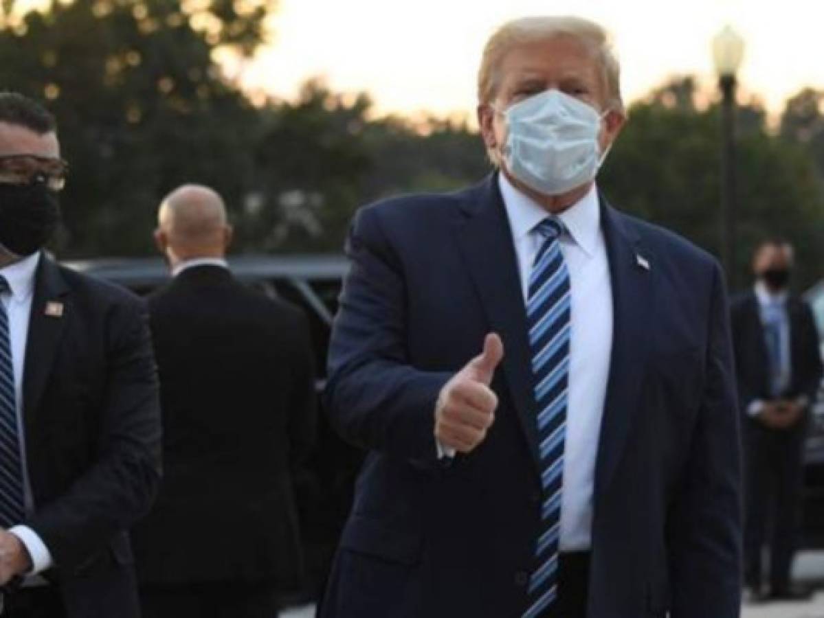 Donald Trump y su 'secreto médico' por contagio de coronavirus