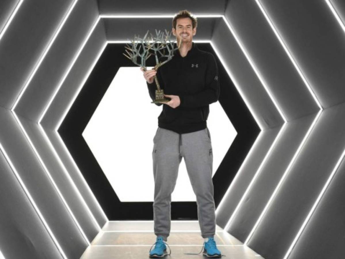 Murray celebra su 'number one' coronándose en París-Bercy