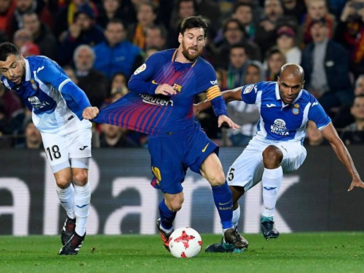 Barcelona gana 2-0 al Espanyol y se mete en semifinales de Copa del Rey