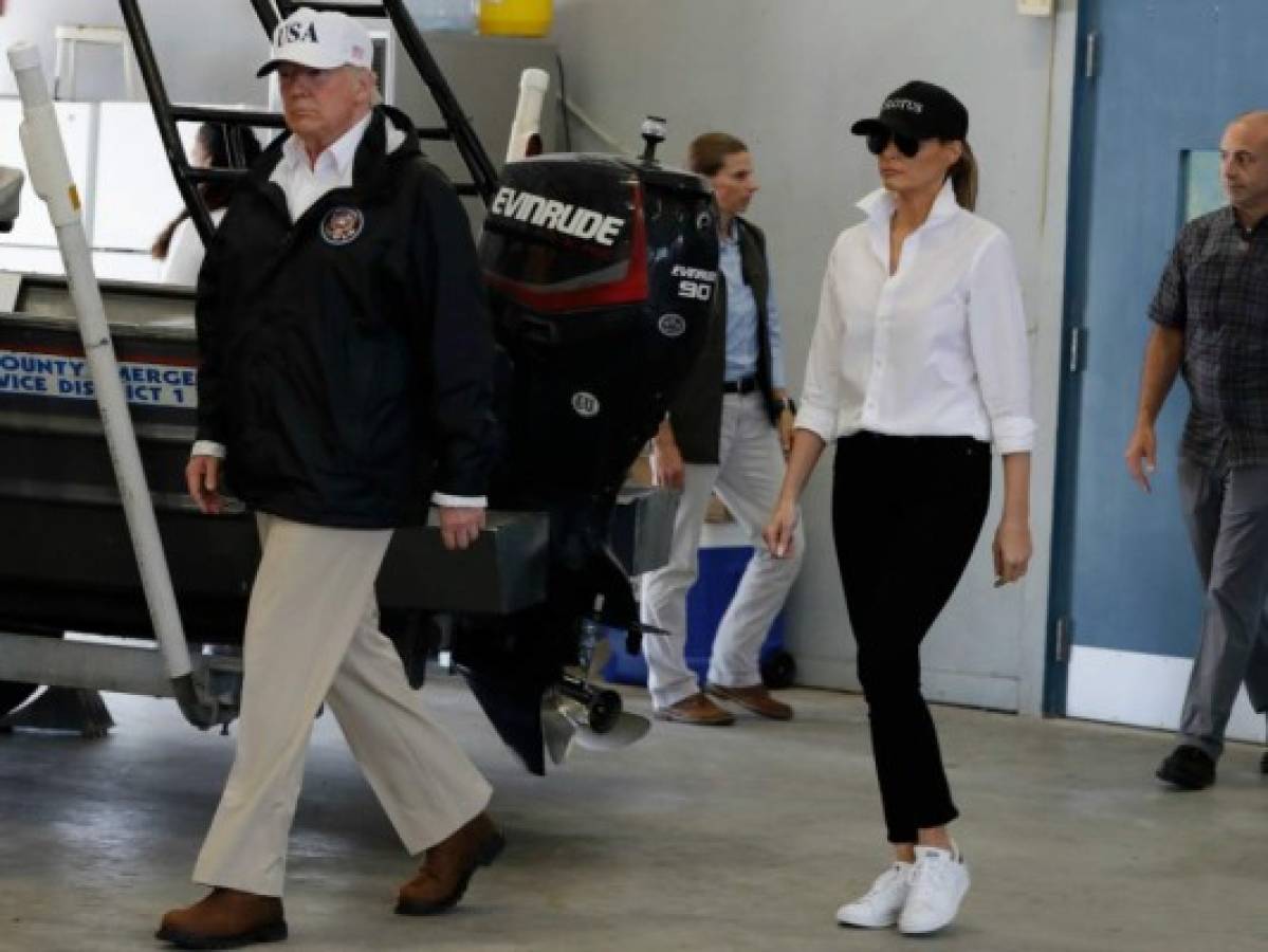 Donald Trump llega a Texas para evaluar daños provocados por Harvey