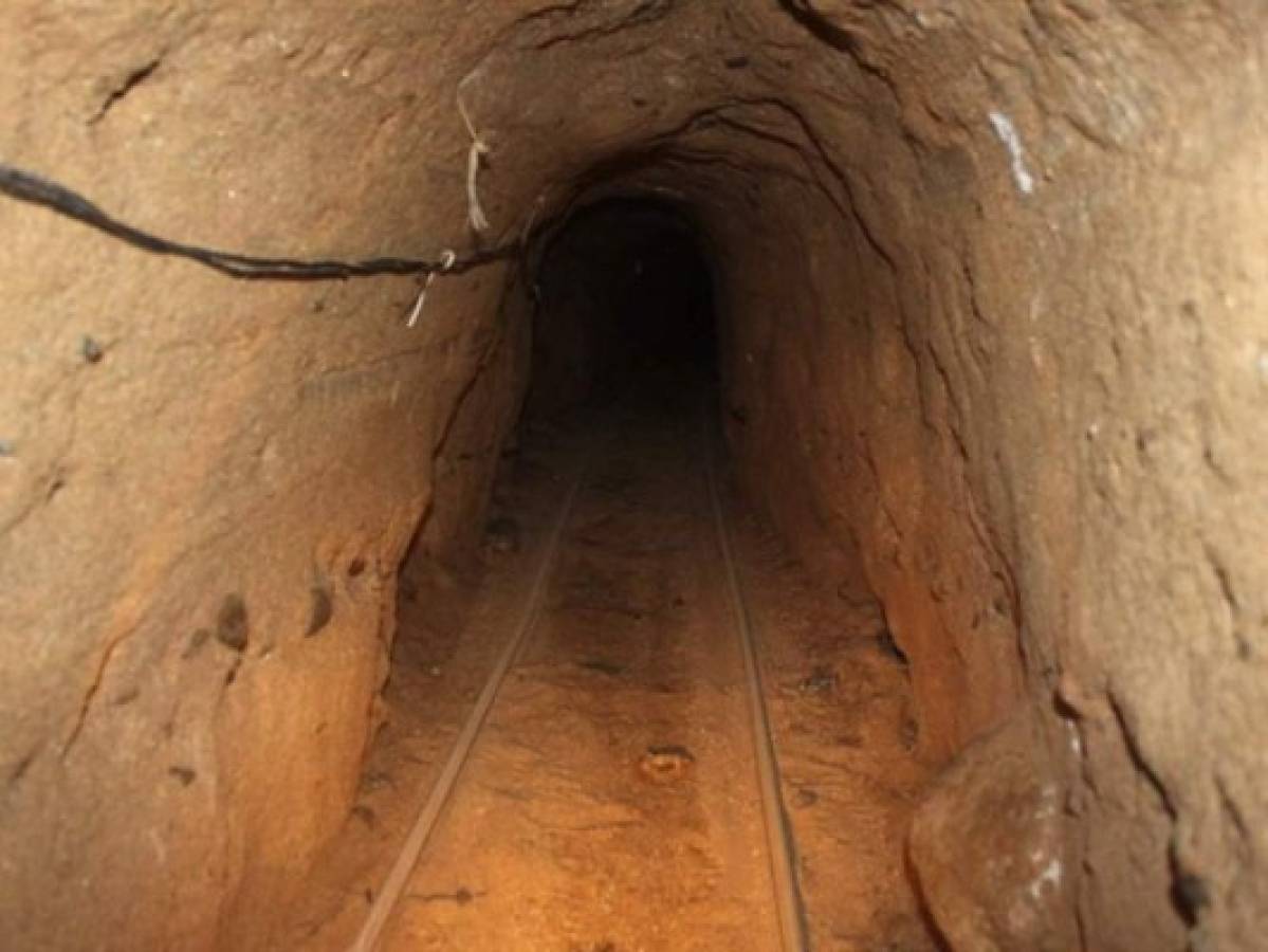 Hallan narcotúnel en frontera entre México y EEUU