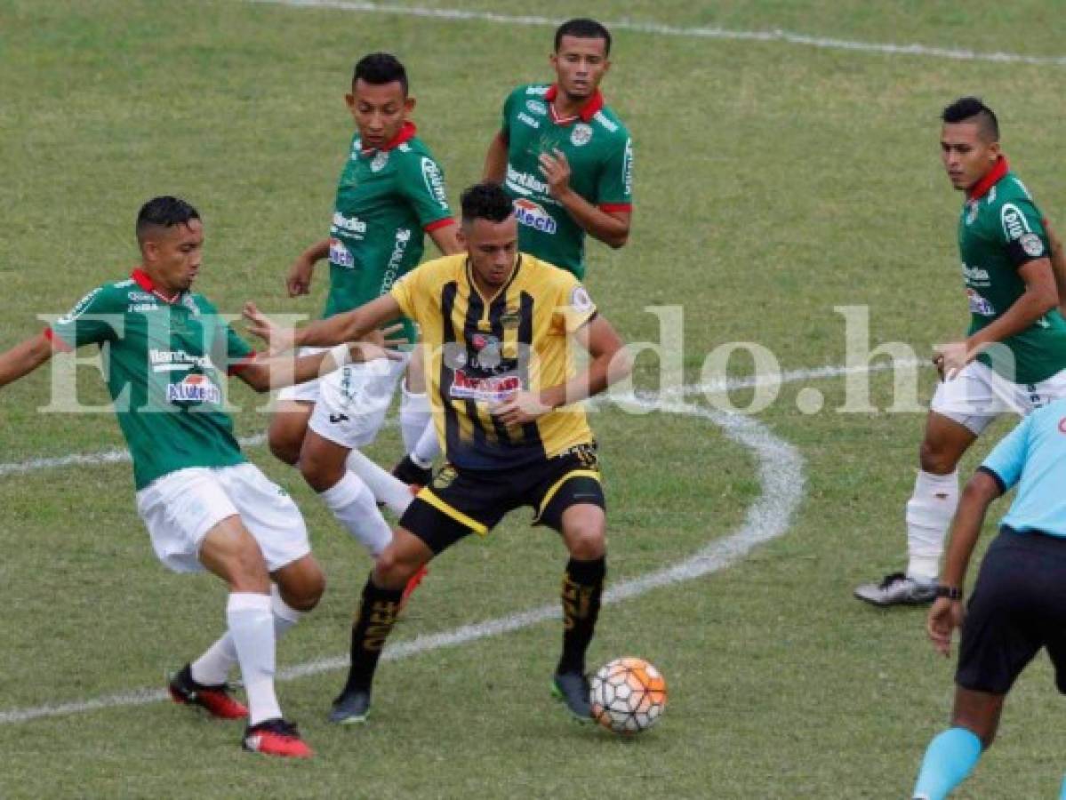 Marathón consiguió el triunfo ante Real España con un gol de Lahera