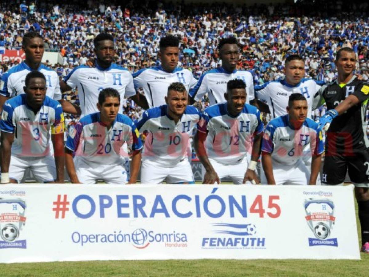 Selección de Honduras sube dos puestos en el ranking FIFA